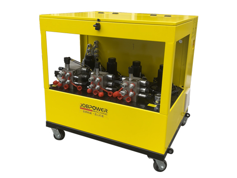 变频PLC同步顶升液压系统三维顶专用